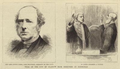 Procès des directeurs de la City of Glasgow Bank à Édimbourg - English School